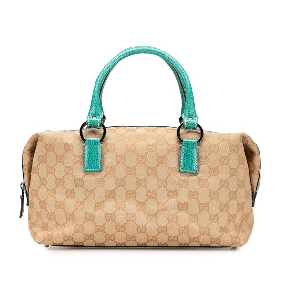 Pre-Loved Gucci GG Canvas Boston Bag - Picture 1 of 12